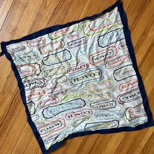 Coach Silk Scarf